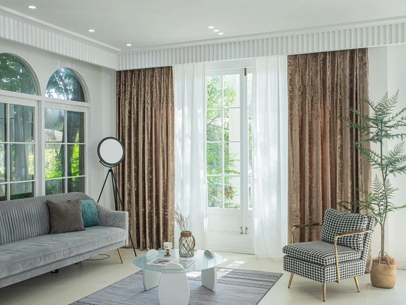 Ľadová zamatová opona Xinjiang